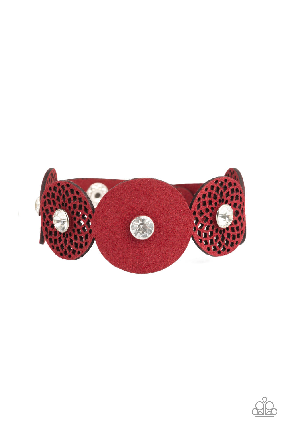 . Poppin Popstar - Red Bracelet (wrap)