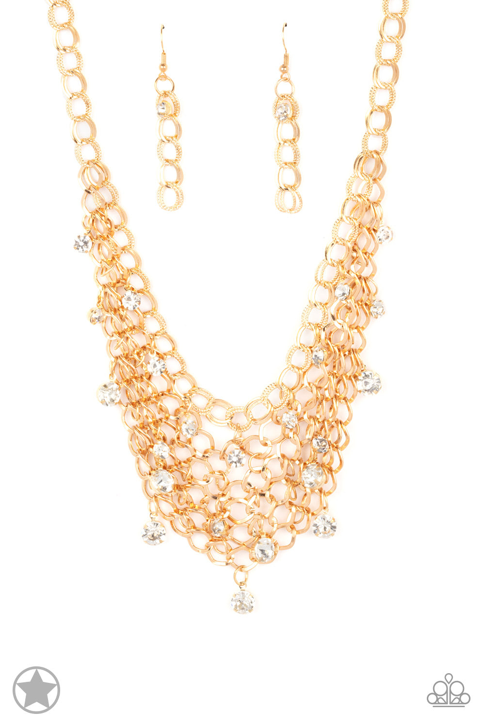 . Fishing for Compliments - Gold Necklace