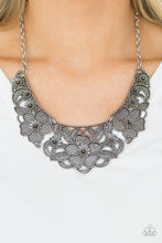 Load image into Gallery viewer, . Petunia Paradise - Silver Necklace

