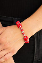 Load image into Gallery viewer, . Sagebrush Serenade - Red Bracelet
