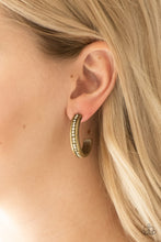 Load image into Gallery viewer, . 5th Avenue Fashionista - Brass Earrings
