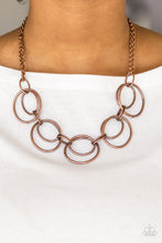 Load image into Gallery viewer, Urban Orbit - Copper Necklace
