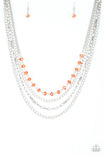 Load image into Gallery viewer, . Extravagant Elegance - Orange Necklace
