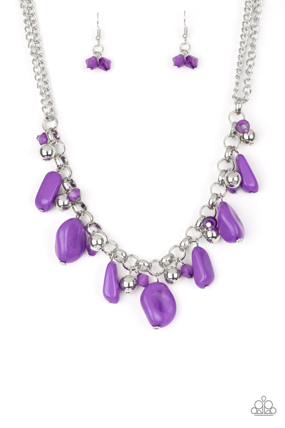 . Grand Canyon Grotto - Purple Necklace