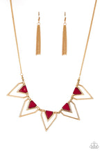 Load image into Gallery viewer, . The Pack Leader - Red Necklace
