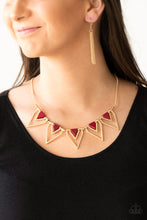 Load image into Gallery viewer, . The Pack Leader - Red Necklace
