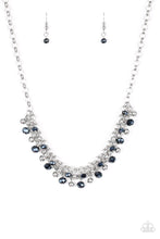Load image into Gallery viewer, . Trust Fund Baby - Blue Necklace
