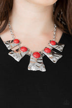 Load image into Gallery viewer, . Cougar - Red Necklace
