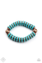 Load image into Gallery viewer, . Eco Experience - Copper/Turquoise Bracelet
