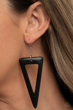 Load image into Gallery viewer, . Bermuda Backpacker - Black Earrings
