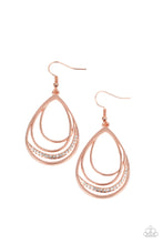 Load image into Gallery viewer, . Outrageously Opulent - Copper Earrings
