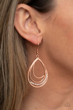 Load image into Gallery viewer, . Outrageously Opulent - Copper Earrings
