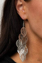Load image into Gallery viewer, . Limitlessly Leafy - Silver Earrings

