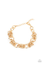 Load image into Gallery viewer, . Big City Chic - Gold Bracelet

