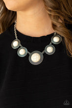 Load image into Gallery viewer, . Circle The Wagons - White Necklace
