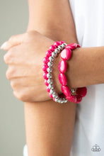 Load image into Gallery viewer, . Color Venture - Pink Bracelet
