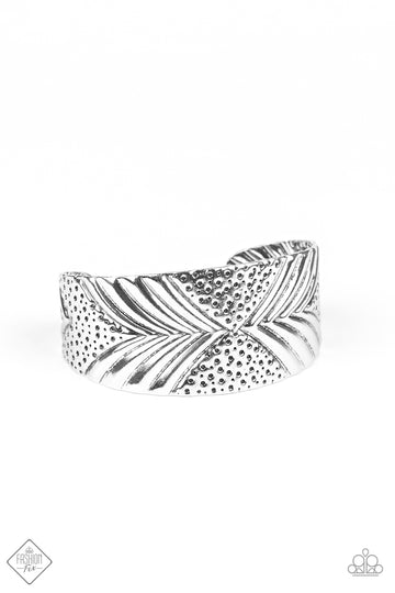 . Geo Guru - Silver Cuff Bracelet