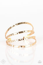 Load image into Gallery viewer, . Get Used to GRIT - Gold Bracelet (Cuff)
