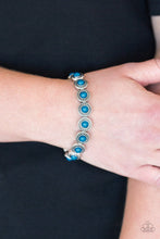 Load image into Gallery viewer, . Globetrotter Goals - Blue Bracelet

