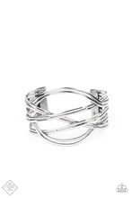 Load image into Gallery viewer, . Hautely Hmmered - Silver Bracelet
