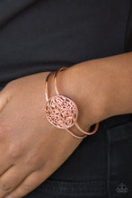 Load image into Gallery viewer, . Mandala Majesty - Copper Bracelet (cuff)
