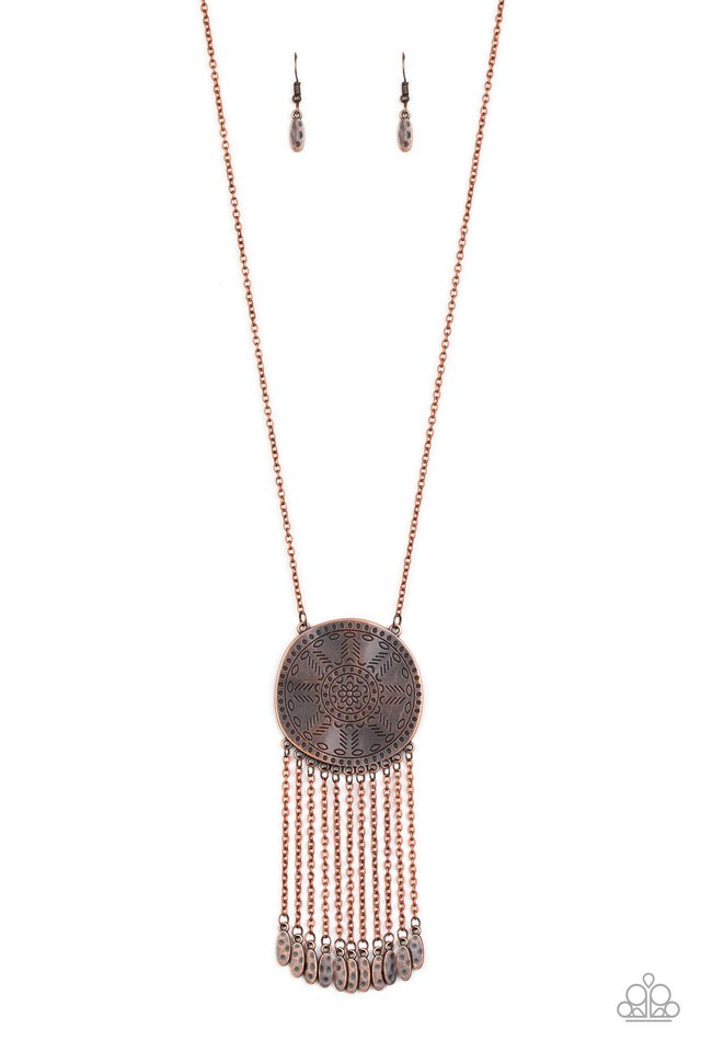 . Nature's Melody - Copper Necklace