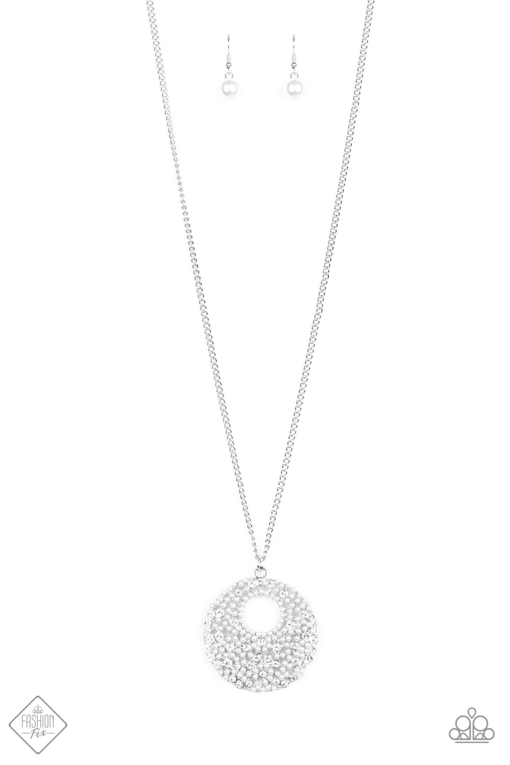 . Pearl Panache - White Necklace