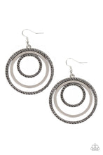 Load image into Gallery viewer, . Rippling Refinement - Silver Earrings
