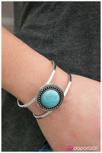Load image into Gallery viewer, . Rodeo Sweethearts - Blue Bracelet (cuff)
