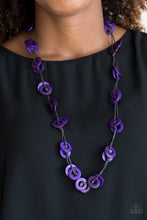 Load image into Gallery viewer, . Waikiki Winds - Purple Necklace
