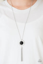 Load image into Gallery viewer, . Always Front and Center - Black Necklace
