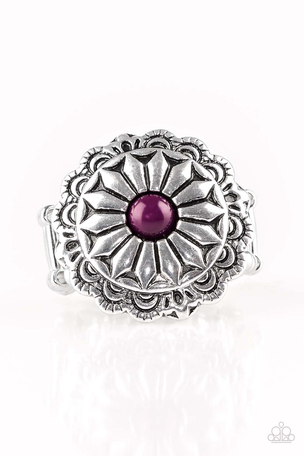 . Daringly Daisy - Purple Ring