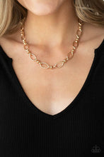 Load image into Gallery viewer, . Defined Drama - Gold Necklace
