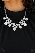 Load image into Gallery viewer, . Demurely Debutante - White Necklace
