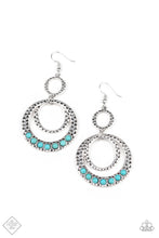 Load image into Gallery viewer, . Dizzying Deserts - Blue Earrings
