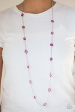 Load image into Gallery viewer, . Glassy Glamorous - Purple Necklace
