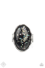 Load image into Gallery viewer, . Glittery With Envy - Black Ring
