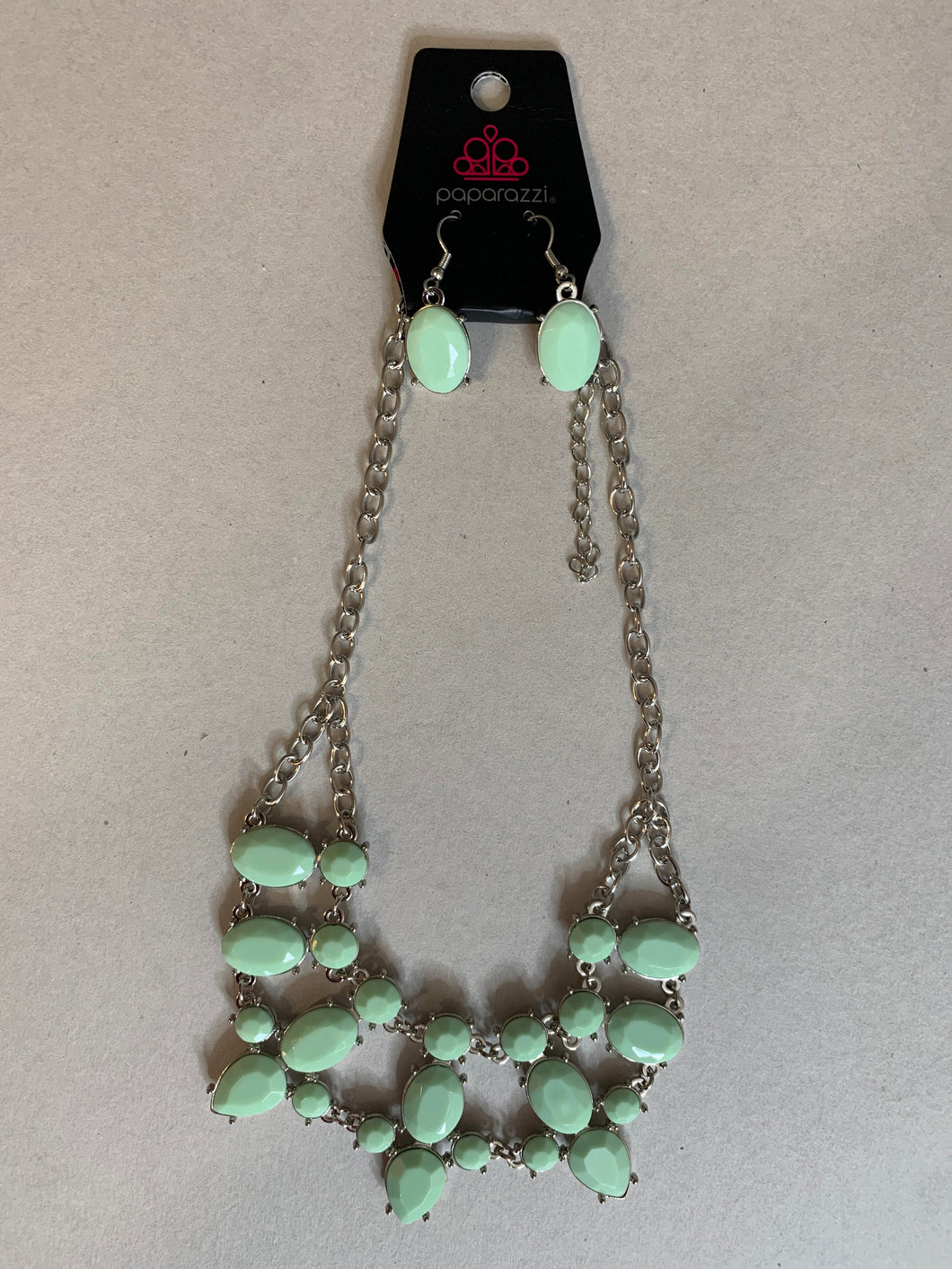 . Goddess Glow - Green Necklace