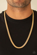 Load image into Gallery viewer, . Knockout King - Gold Urban Necklace
