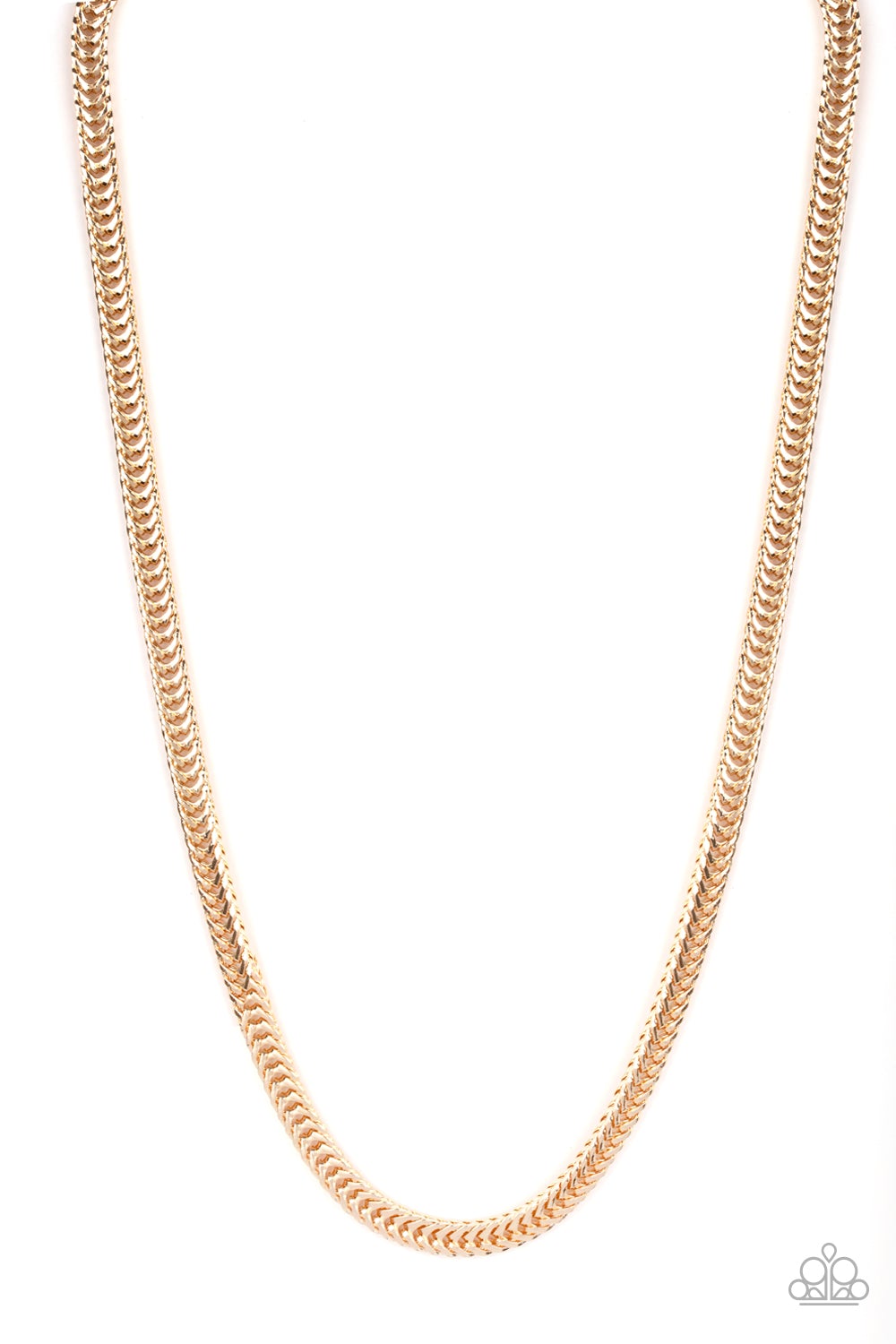 . Knockout King - Gold Urban Necklace