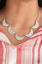 Load image into Gallery viewer, . Lunar Lights - Silver Necklace
