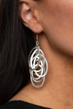 Load image into Gallery viewer, . Mind OVAL Matter - Silver Earrings
