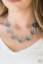 Load image into Gallery viewer, . Poppin Poppies - Silver Necklace
