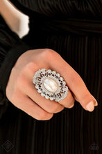 Load image into Gallery viewer, . Radiantly Regal - White Ring
