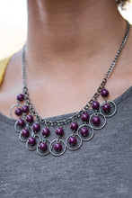 Load image into Gallery viewer, . Really Rococo - Purple Necklace
