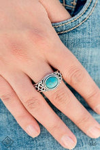 Load image into Gallery viewer, . Set In Stone - Blue Ring
