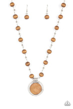 Load image into Gallery viewer, . Soulful Sunrise - Brown Necklace
