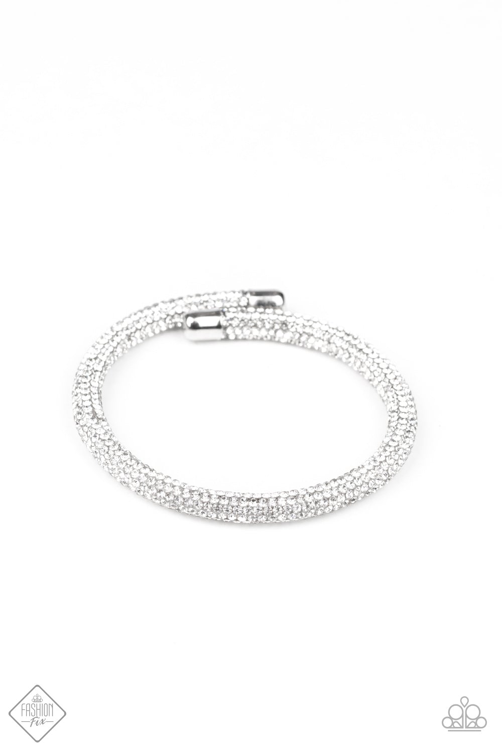 . Stageworthy Sparkle - White Bracelet