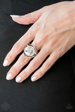 Load image into Gallery viewer, . Stay for the Fireworks - White Rhinestone Ring
