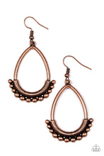 Load image into Gallery viewer, . Steal The Thunder - Copper Earrings
